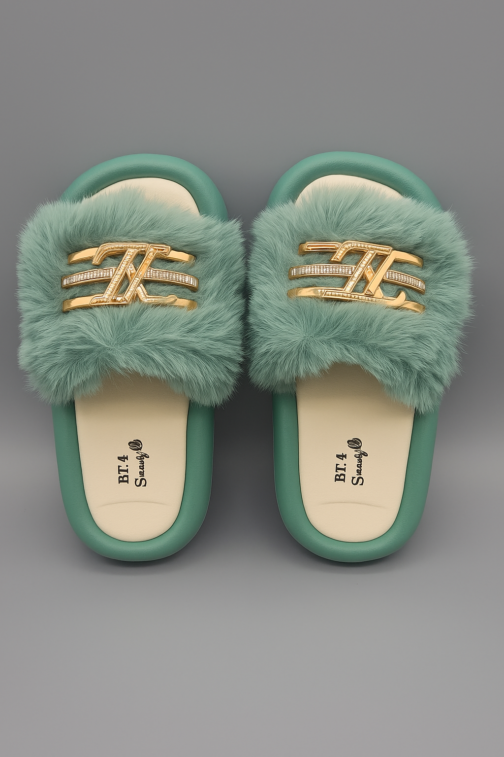 L-V Fur Slippers (Medicated)