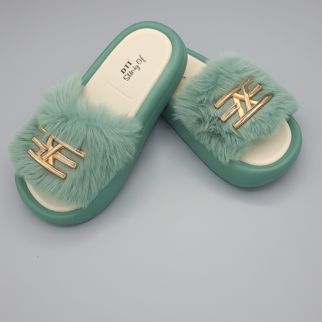 L-V Fur Slippers (Medicated)